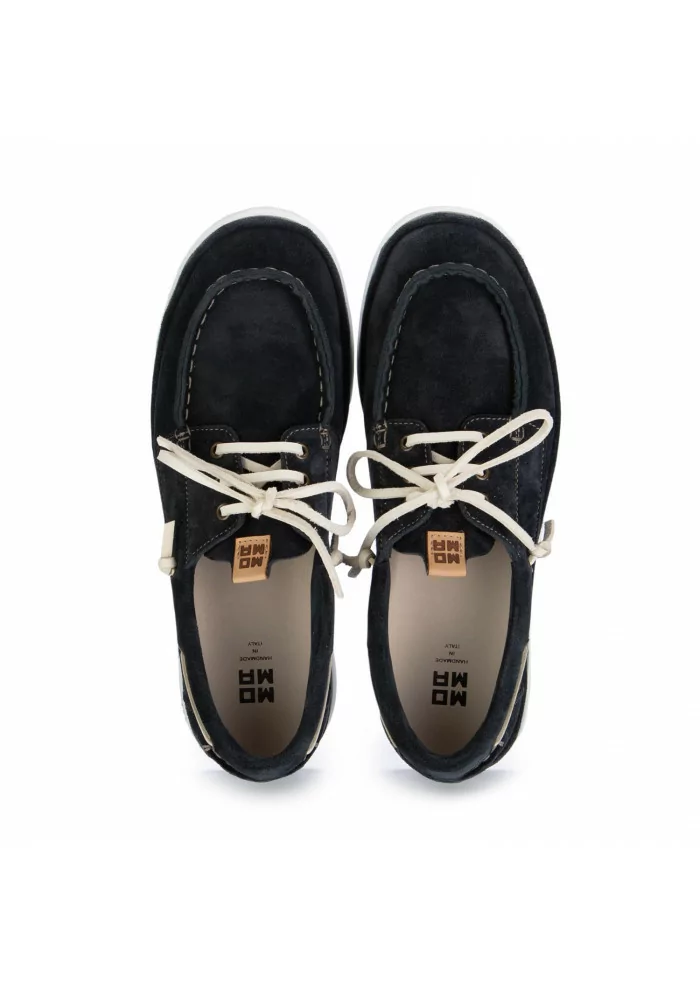 MOMA | SCARPE BASSE YACHT SCAMOSCIATO BLU NAVY Online