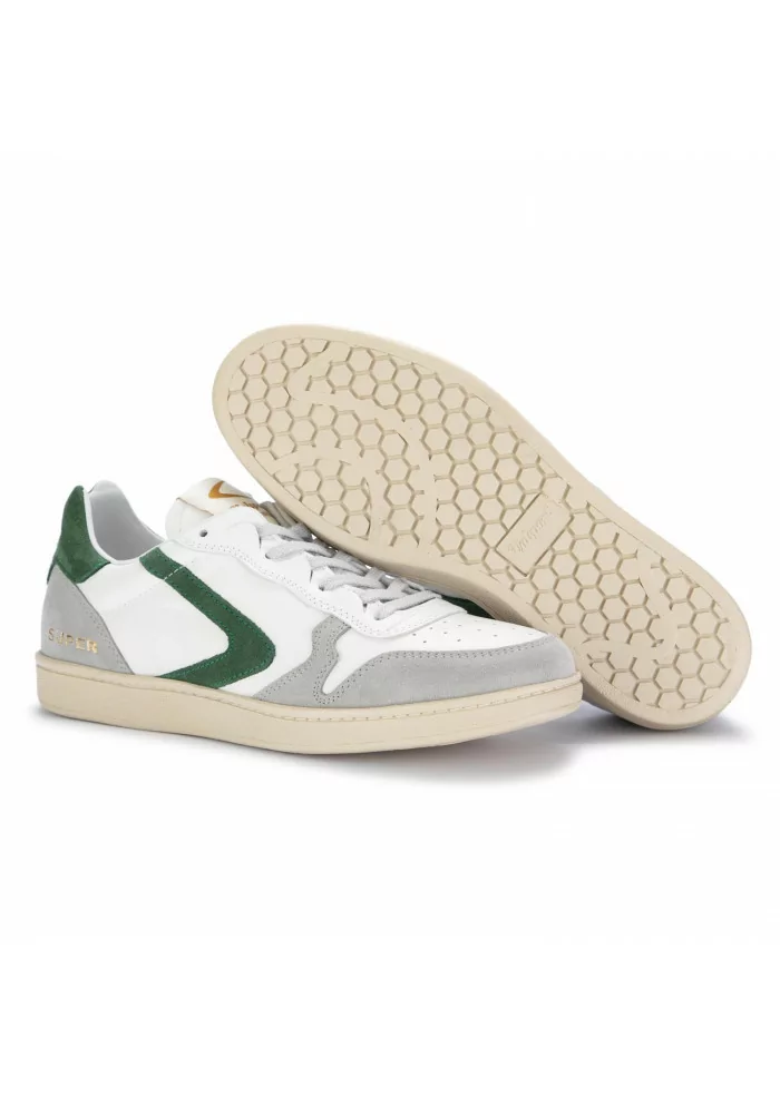 VALSPORT 1920 | SNEAKERS SUPER SUEDE 01 BIANCO GRIGIO VERDE In Vendita