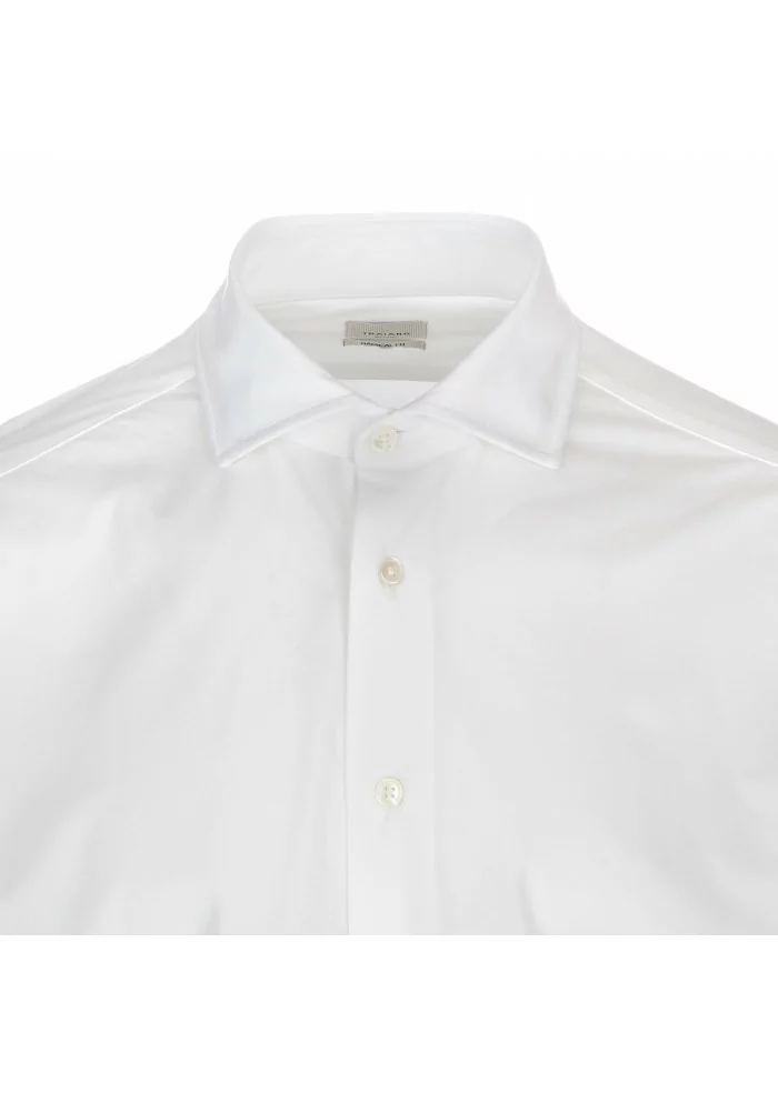TRAIANO | CAMICIA ROSSINI RADICAL FIT BIANCO Saldi Di Fabbrica