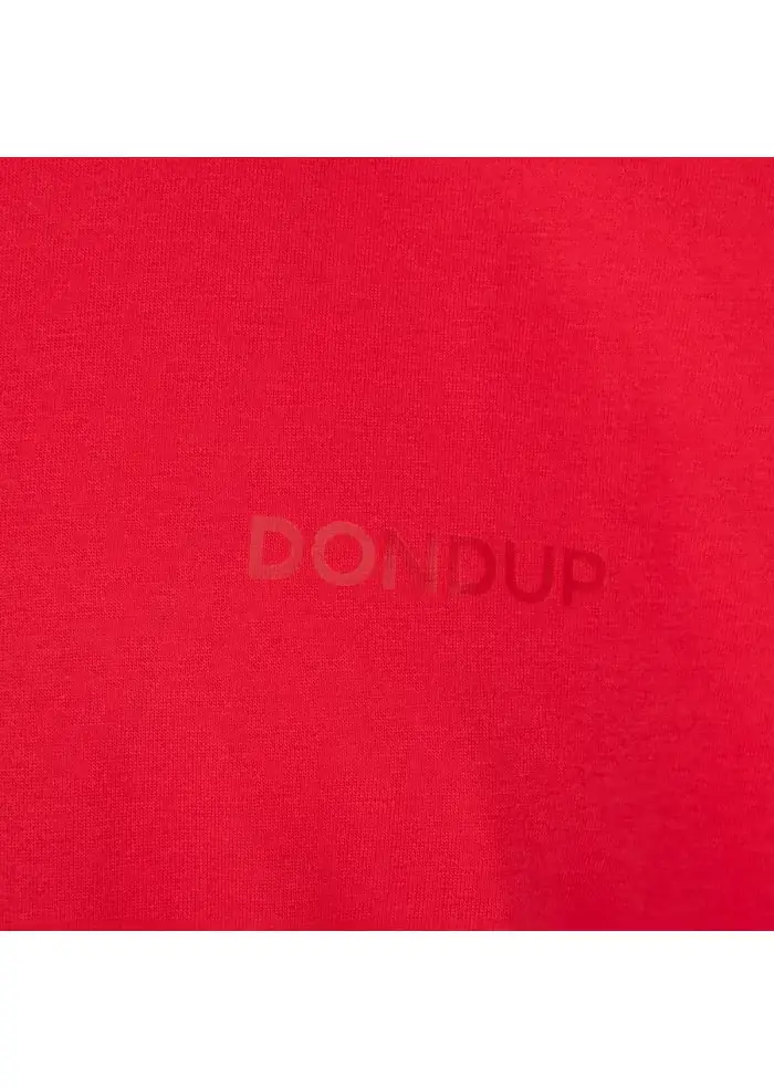 DONDUP | T-SHIRT REGULAR LOGO ROSSO I Più Venduti
