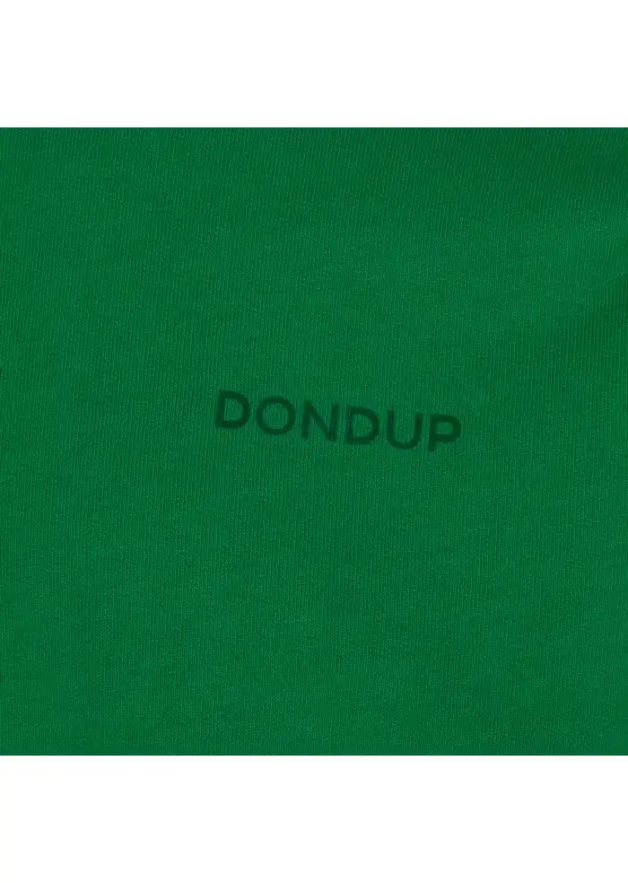 DONDUP | FELPA REGULAR LOGO VERDE Negozio