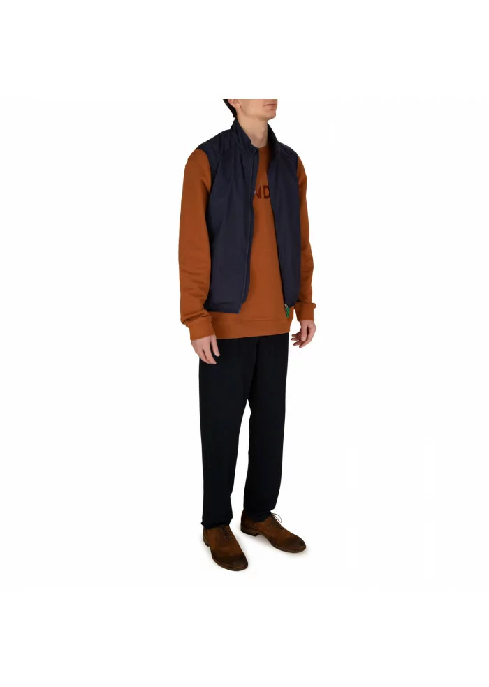 DONDUP | FELPA REGULAR LOGO MARRONE In Saldo
