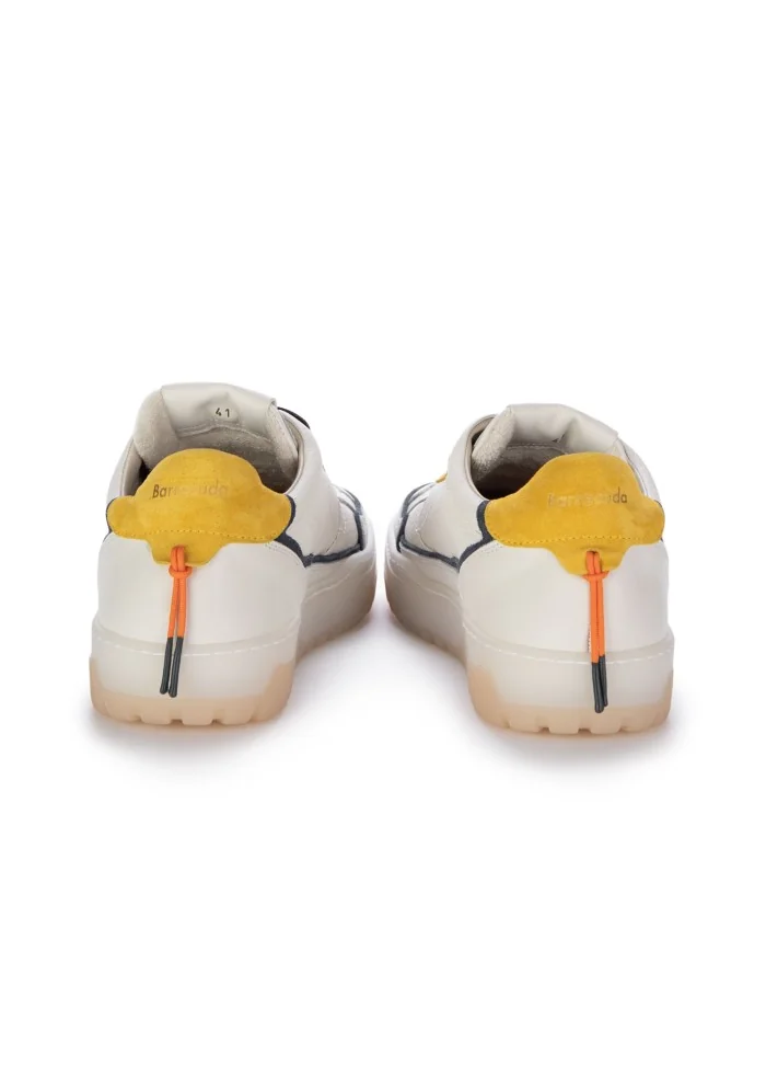 BARRACUDA | SNEAKERS EARVING BIANCO BLU GIALLO Soddisfazione Garantita