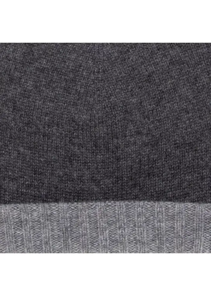 RIVIERA CASHMERE | BERRETTO DOUBLEFACE GRIGIO Negozi Online