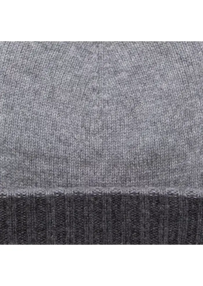RIVIERA CASHMERE | BERRETTO DOUBLEFACE GRIGIO Negozi Online