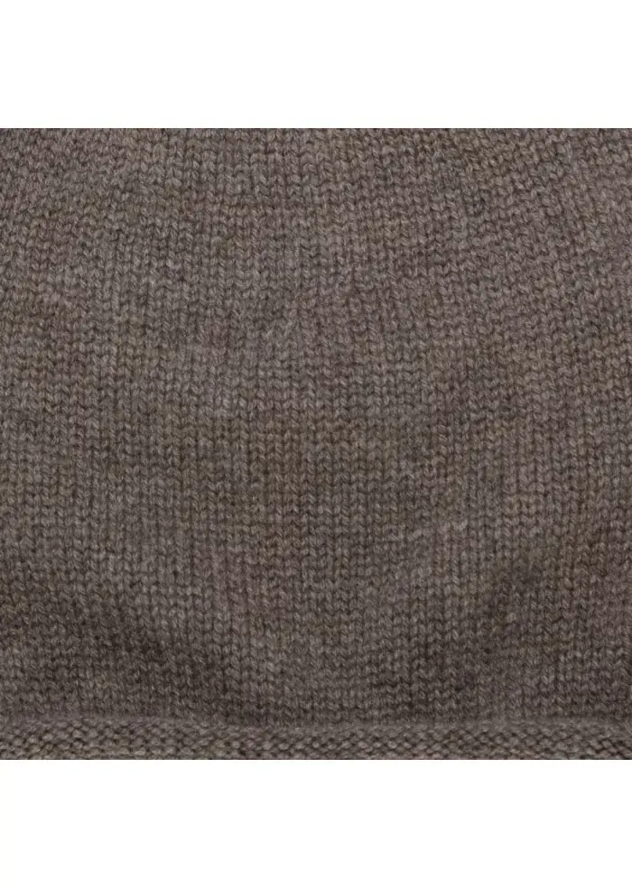 RIVIERA CASHMERE | BERETTO CASHMERE RASATO MARRONE Fino Al -60%