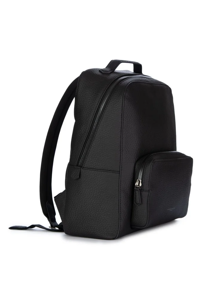 GIANNI CHIARINI | ZAINO PELLE MARTELLATA NERO Economico