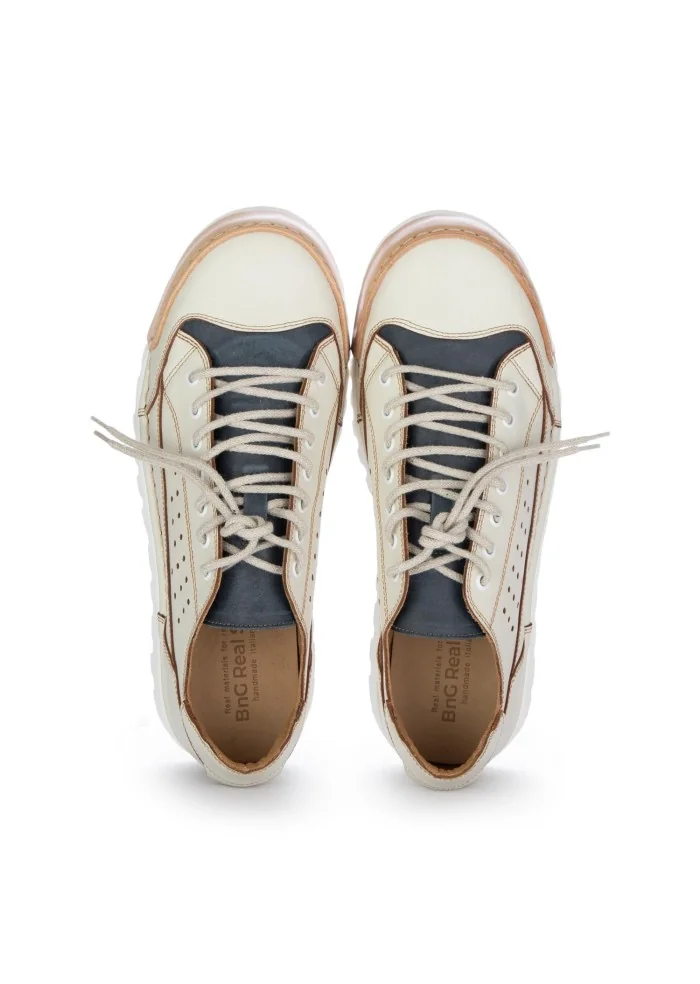BNG REAL SHOES | SNEAKERS L'HAWAIANA BIANCO BLU Saldi Di Fabbrica