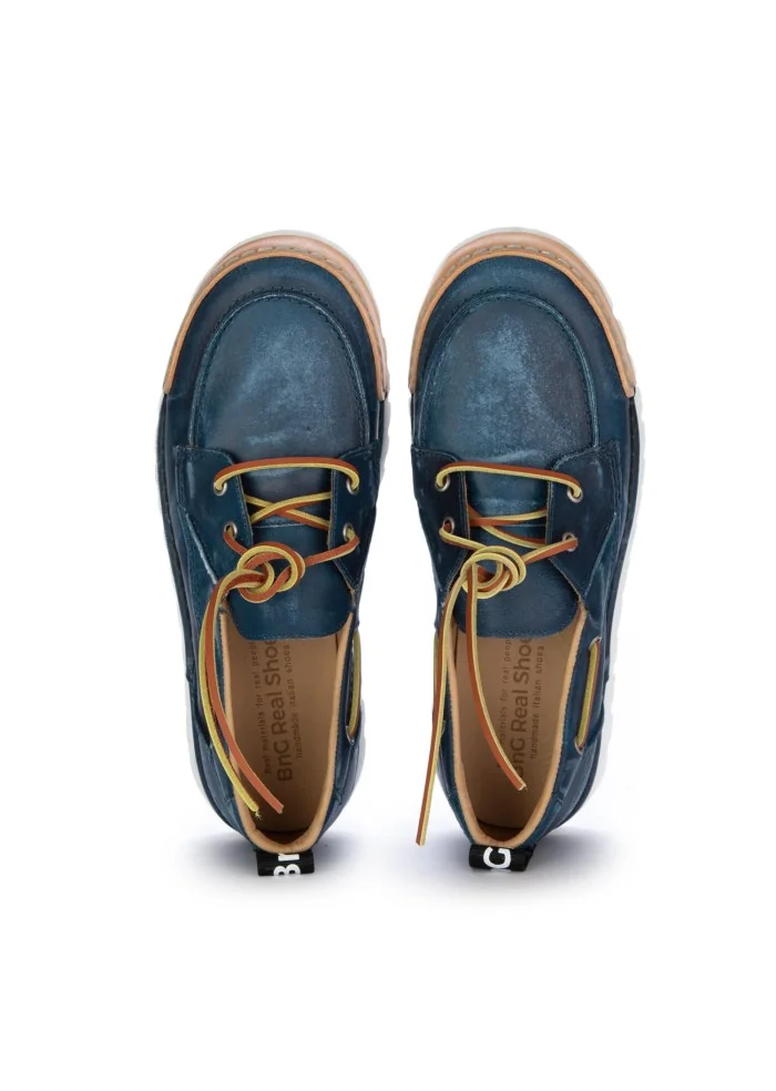 BNG REAL SHOES | SCARPE BASSE LA NAUTICA BLU Vendite Flash