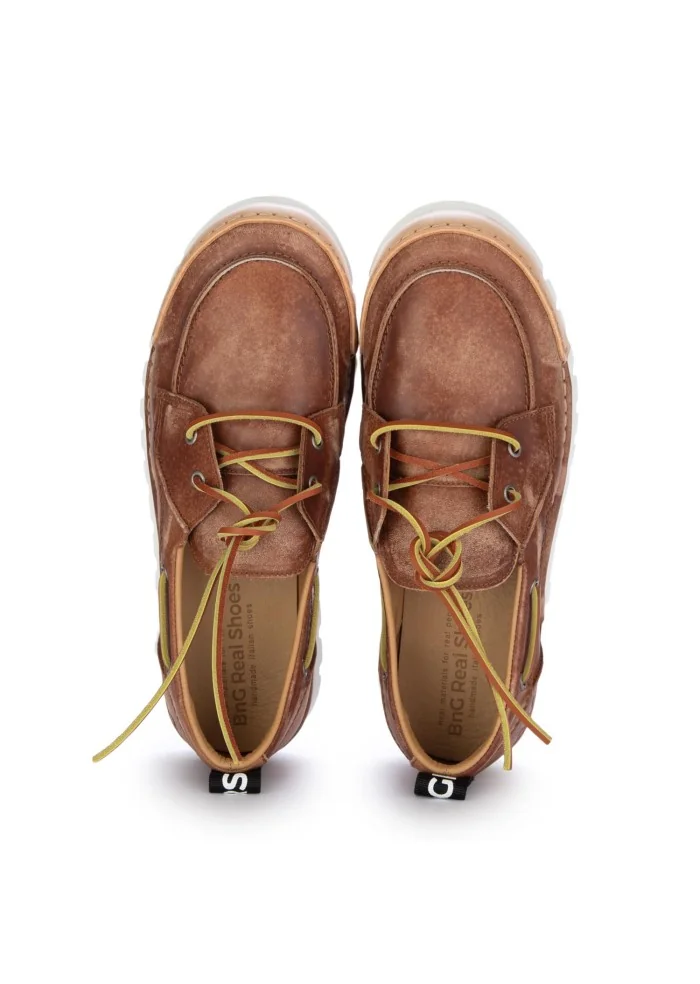 BNG REAL SHOES | SCARPE BASSE LA NAUTICA MARRONE Negozio