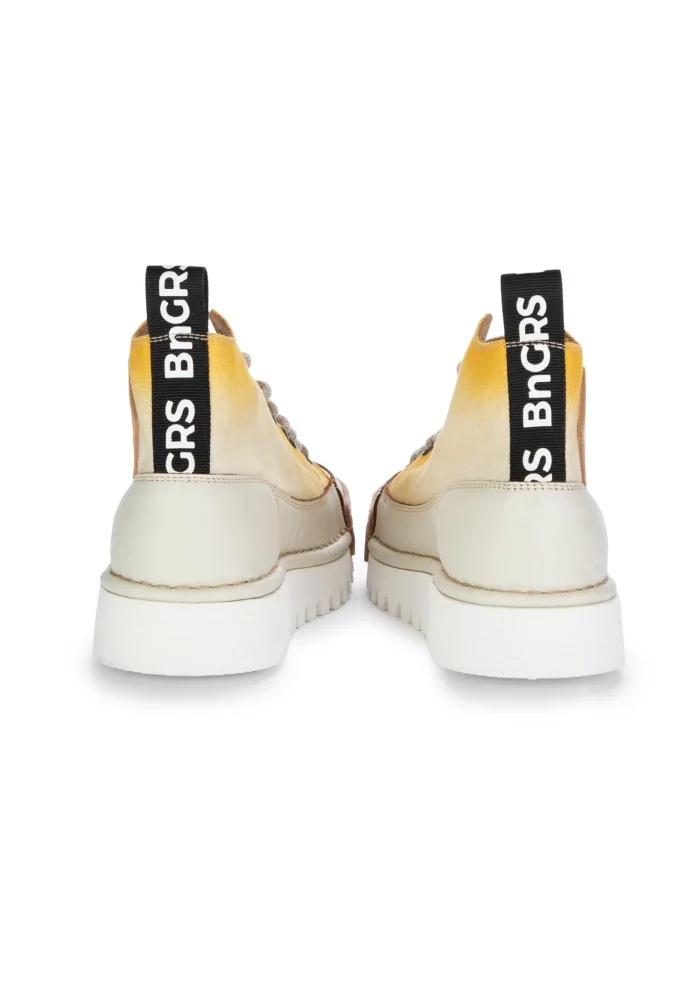 BNG REAL SHOES | SNEAKERS LA SFUMATA GIALLO BIANCO In Saldo