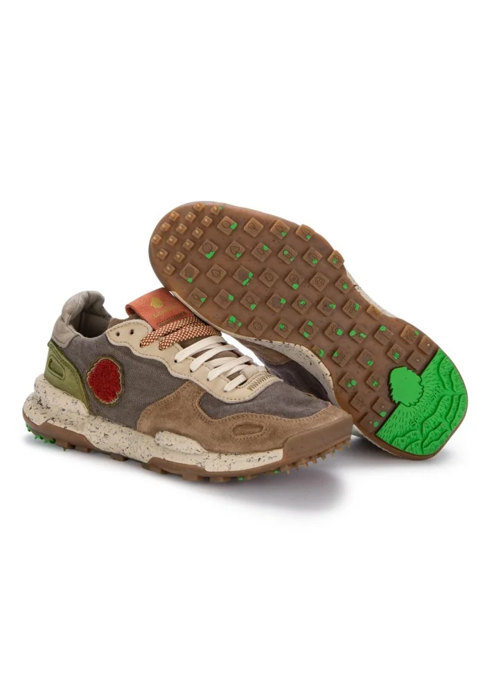 SATORISAN | SNEAKERS CHACRONA MARRONE Moda