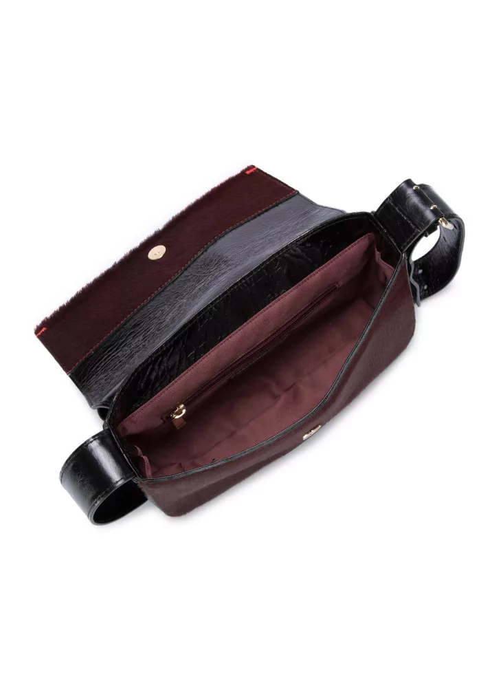 MY BEST BAG | BORSA TRACOLLA SIRMA CAVALLINO BORDEAUX Qualità Garantita