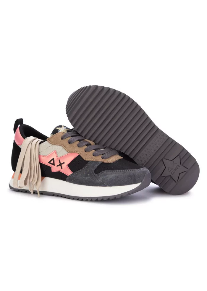 SUN68 | SNEAKERS STARGIRL NERO MULTICOLORE Consegna Veloce