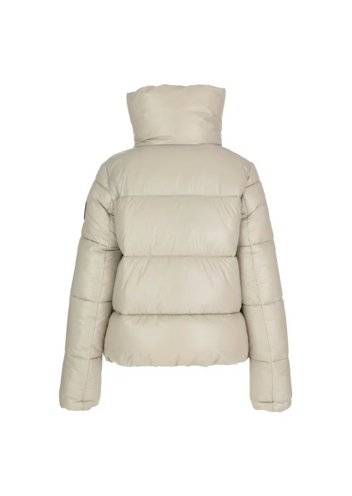 SAVE THE DUCK | PIUMINO BOMBER LUCK19 ISLA BEIGE Prezzo Ridotto