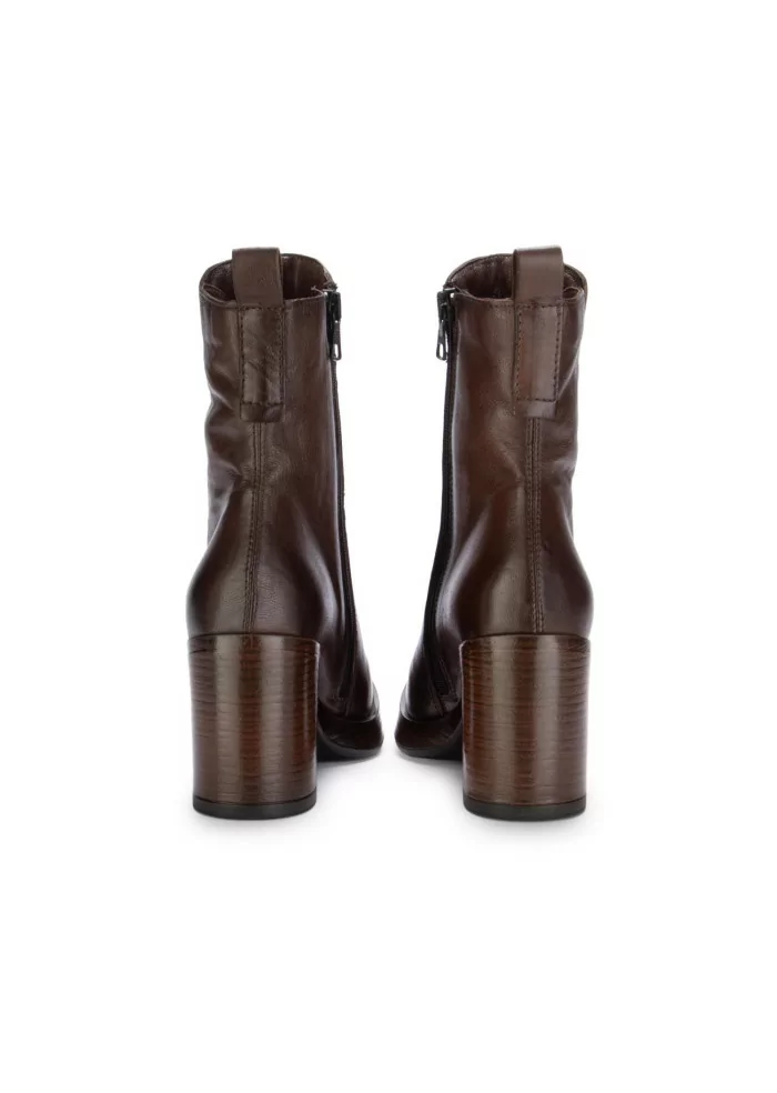 MJUS | STIVALETTI CON TACCO PELLE MARRONE CIOCCOLATO Convenienza