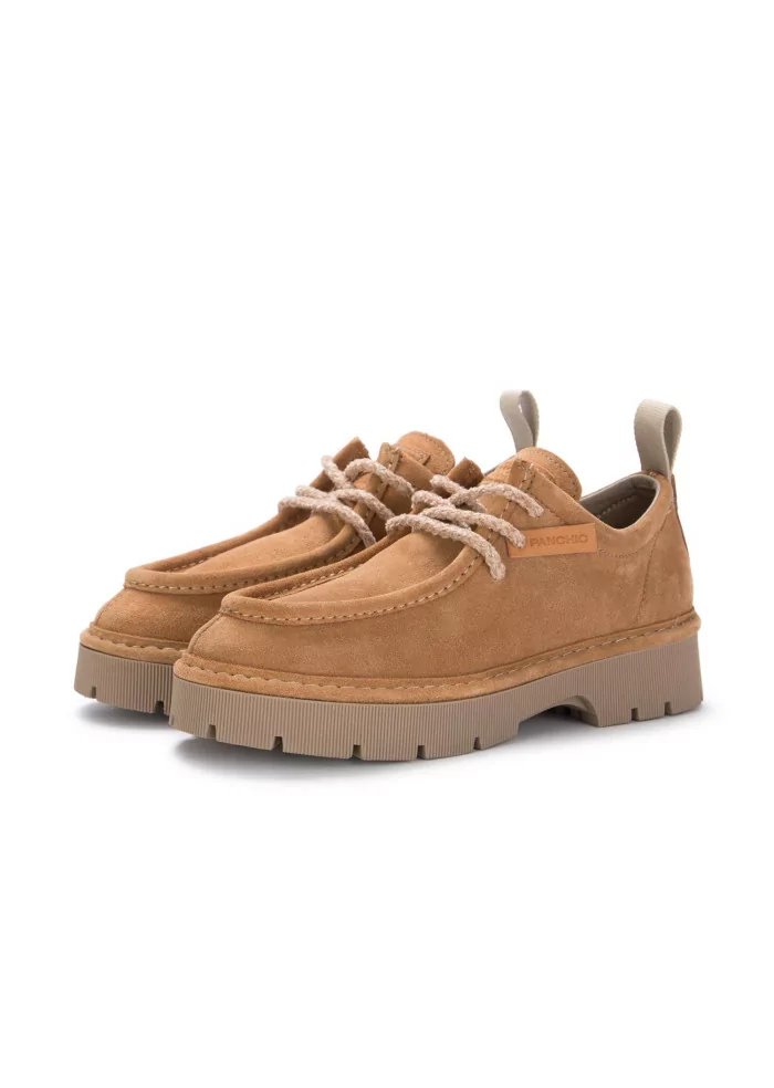 PANCHIC | SCARPE CREEPER CAMOSCIO MARRONE CHIARO