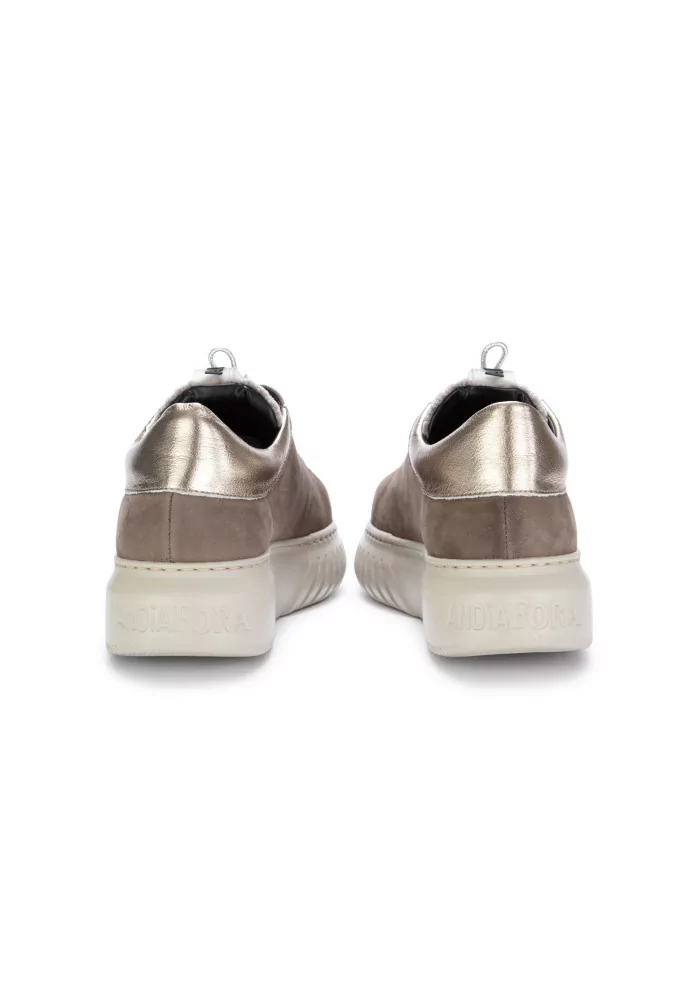 ANDIA FORA | SNEAKERS LIBI PY PELLE NABUK GRIGIO SMOG Vendita Calda