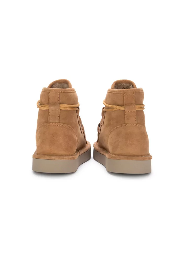 PANCHIC | STIVALETTI ALLACCIATI CAMOSCIO MARRONE CHIARO Moda