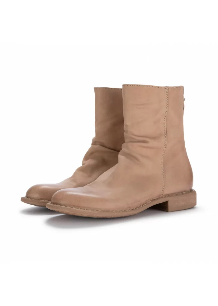 MOMA | STIVALI TRONCHETTO BANDOLERO MARRONE TAUPE