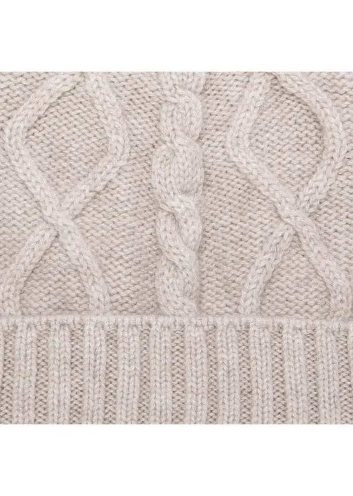 RIVIERA CASHMERE | BERRETTO WAFFLE BEIGE Shopping Online