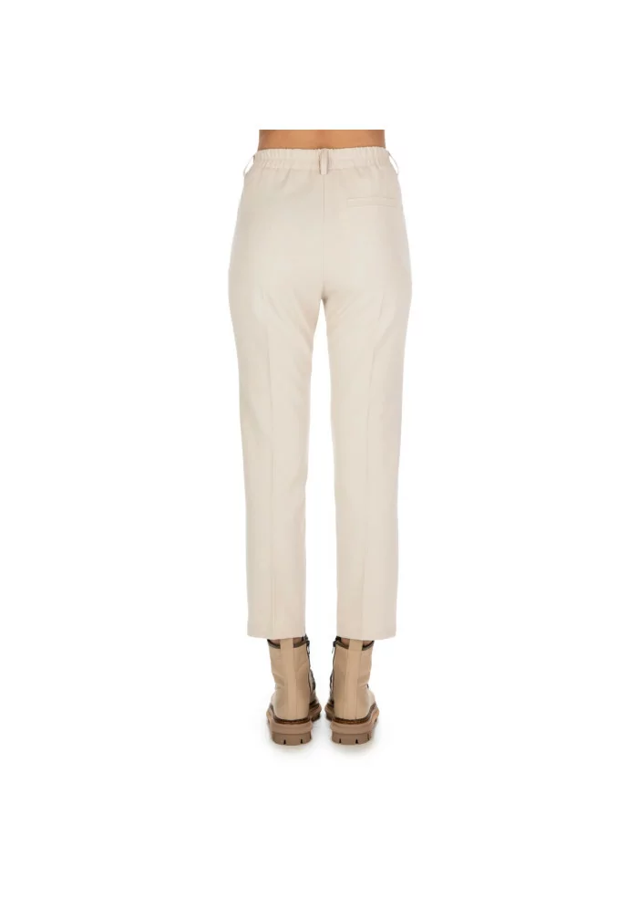 KARTIKA | PANTALONI JOGGING BIANCO PANNA Prezzo Ridotto