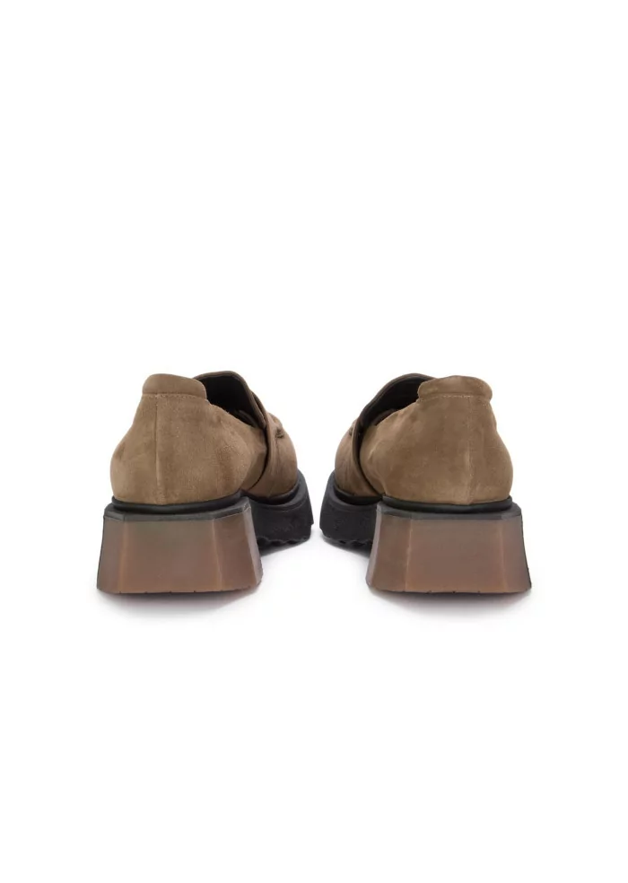 VICOLO 8 | MOCASSINI CHUNKY CAMOSCIO MARRONE Novità