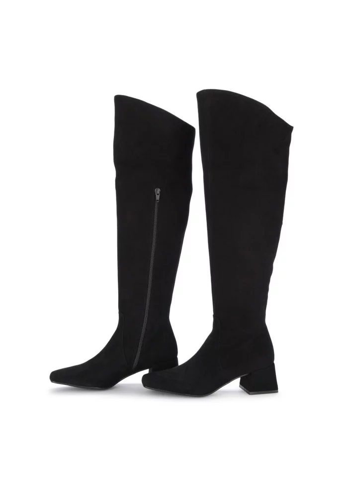 MA+DE 94 | STIVALI ALTI CAMOSCIO NERO Online