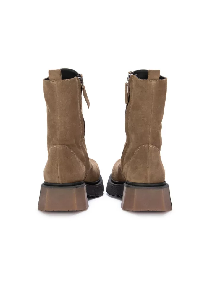 VICOLO 8 | TRONCHETTI ALLACCIATI CAMOSCIO MARRONE Offerte