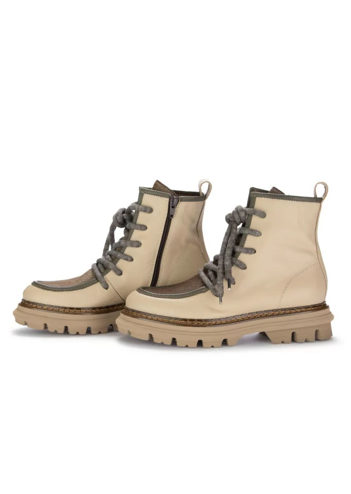 CATERINA C | TRONCHETTI PELLE CAVALLINO BEIGE
