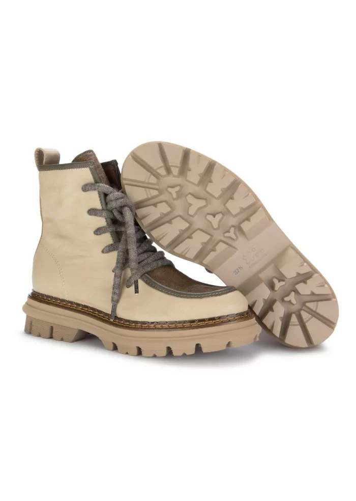 CATERINA C | TRONCHETTI PELLE CAVALLINO BEIGE Saldi