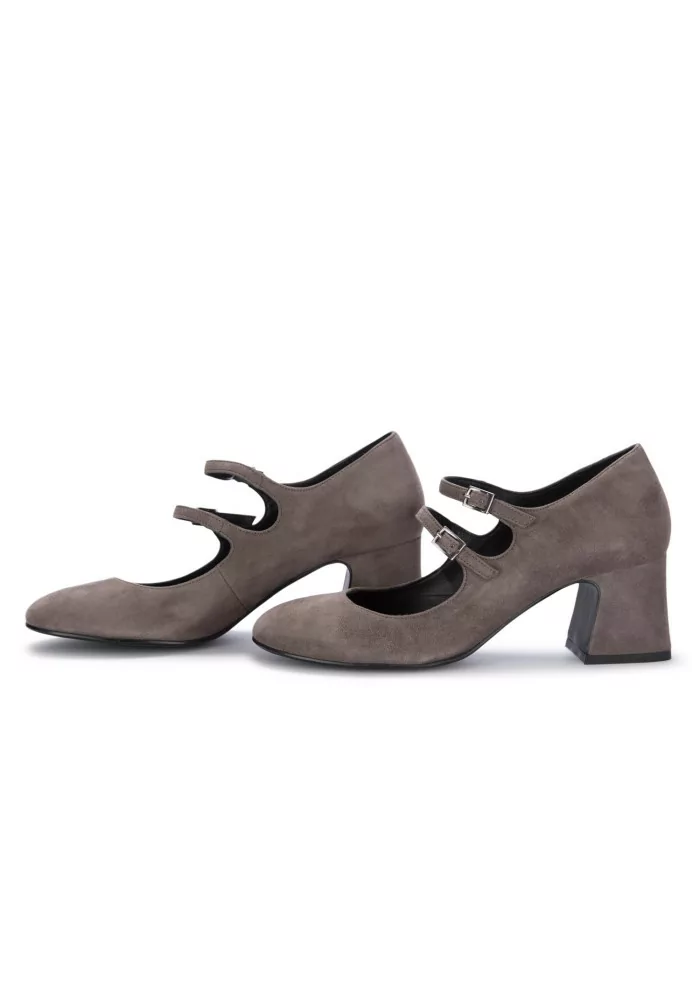 MA+DE 94 | SCARPE TACCO CAMOSCIO GRIGIO Saldi Di Fabbrica
