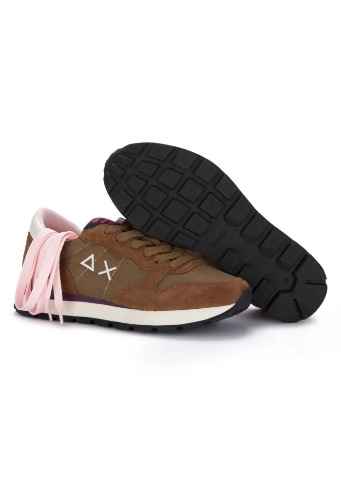 SUN68 | SNEAKERS ALLY SOLID NYLON MARRONE I Più Venduti