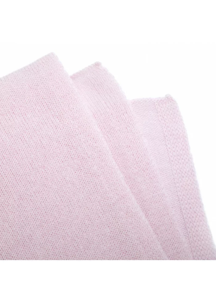 RIVIERA CASHMERE | SCIARPA RASATA CASHMERE ROSA Italia