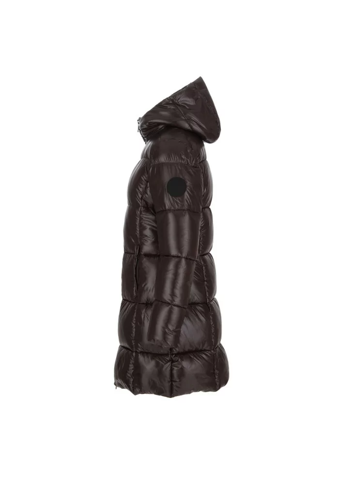SAVE THE DUCK | PIUMINO LUCK17 INES MARRONE SCURO
