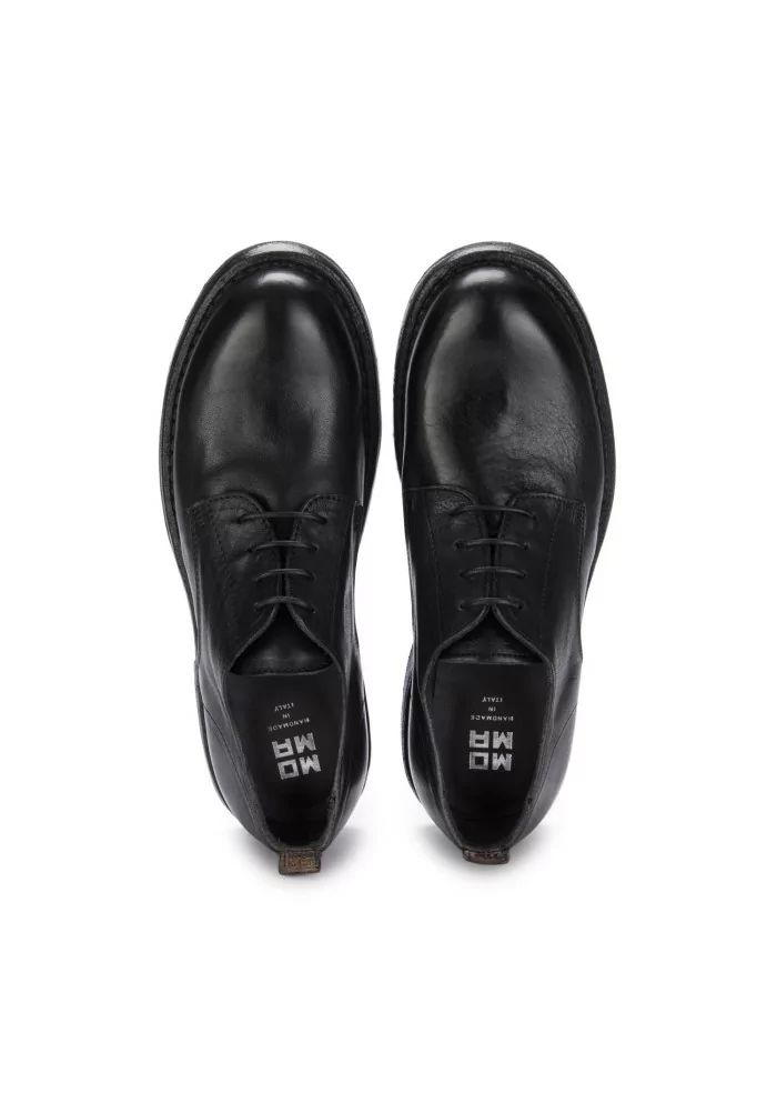 MOMA | SCARPE ALLACCIATE PELLE CUSNA NERO Nuovo