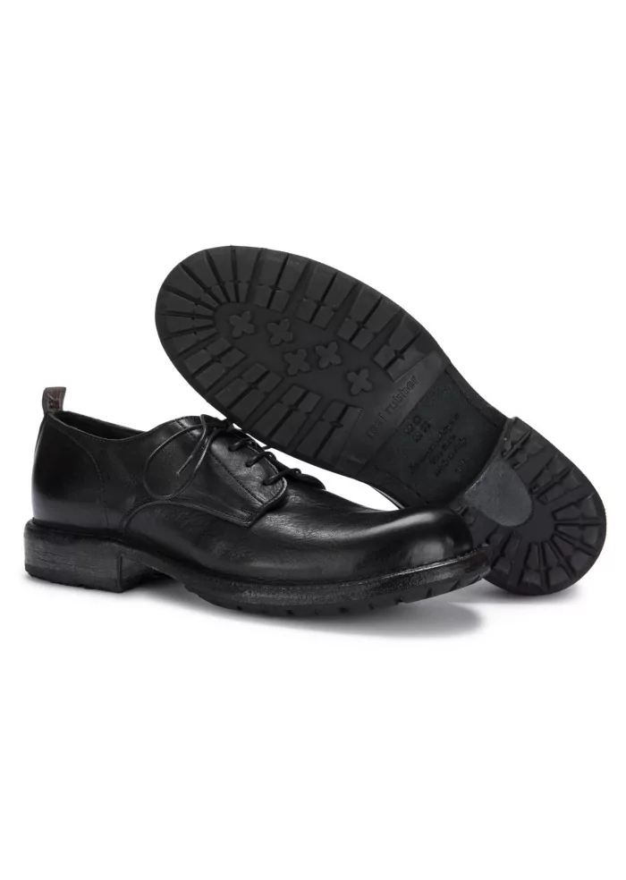 MOMA | SCARPE ALLACCIATE PELLE CUSNA NERO Nuovo