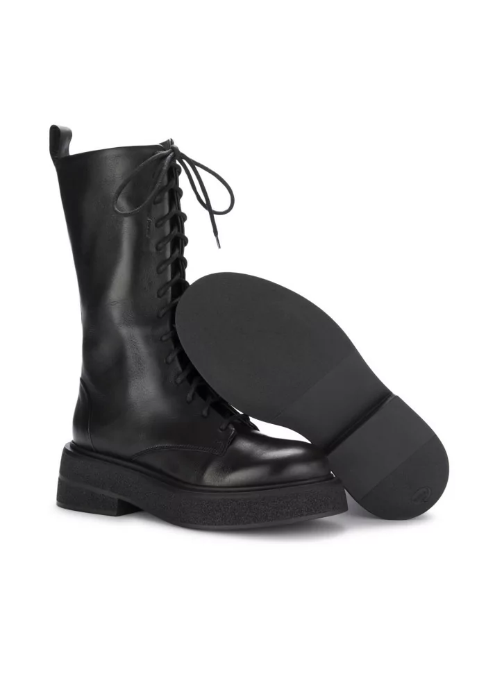 MANOVIA 52 | STIVALI ALLACCIATI BUEWAX NERO Promozione