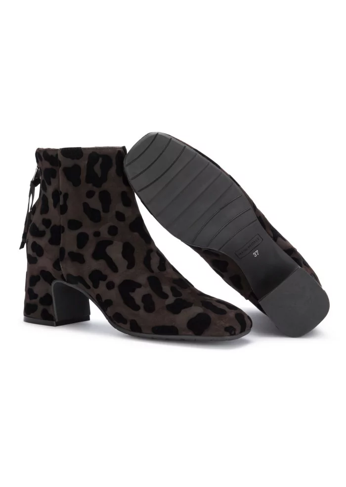 MARA BINI | STIVALETTI CON TACCO MOKA SAVANA MARRONE NERO Vendite stagionali