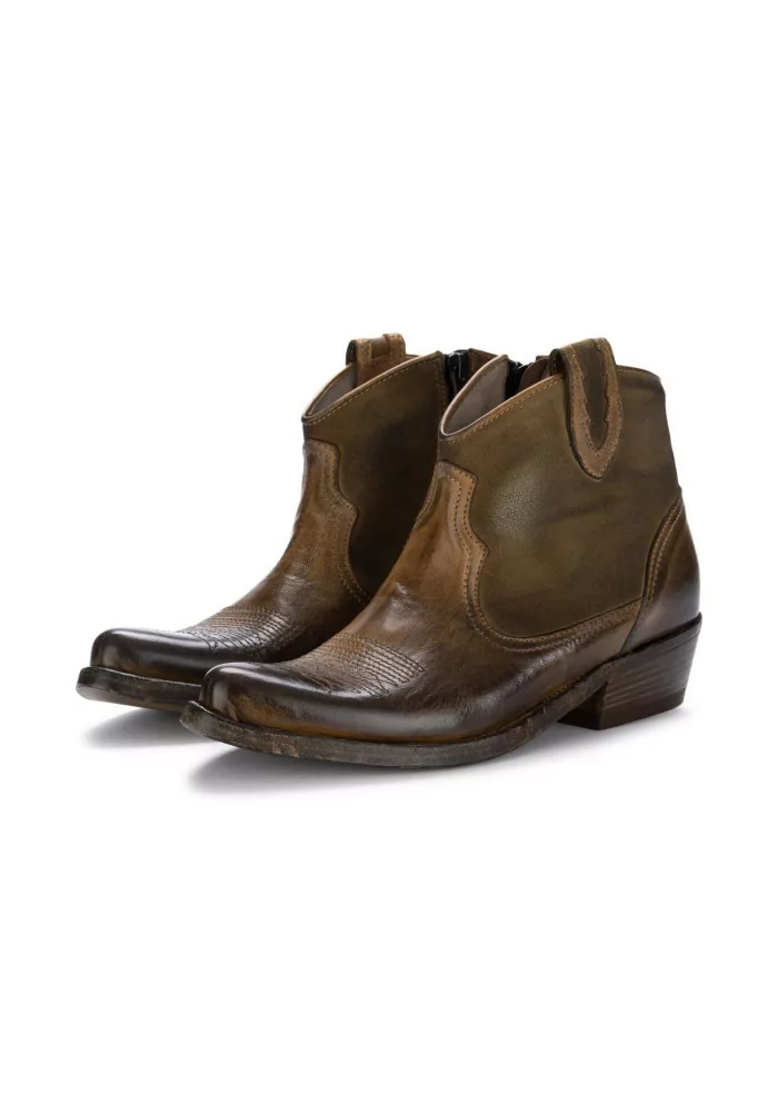 KEEP | STIVALETTI COWBOY CRUST MARRONE Offerta natalizia