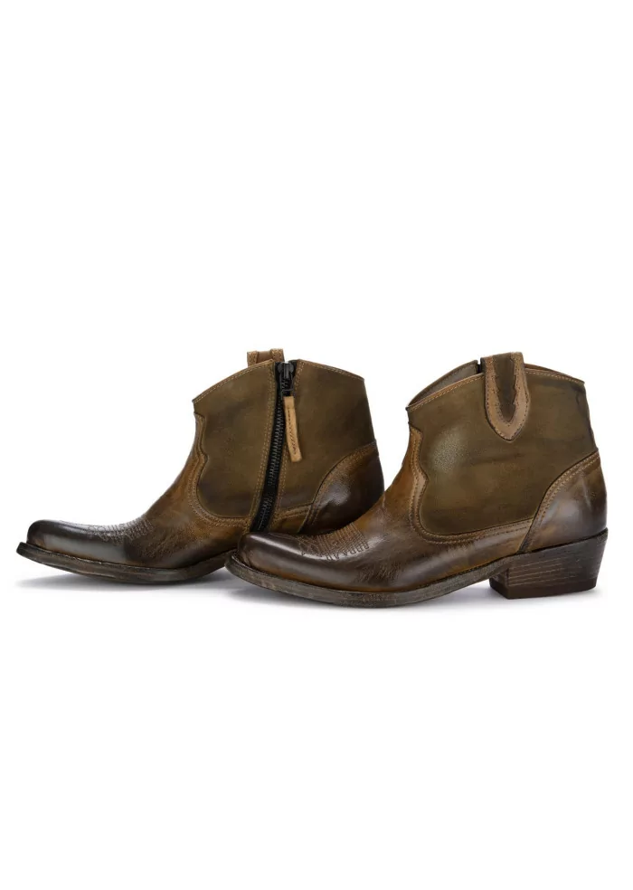 KEEP | STIVALETTI COWBOY CRUST MARRONE Offerta natalizia