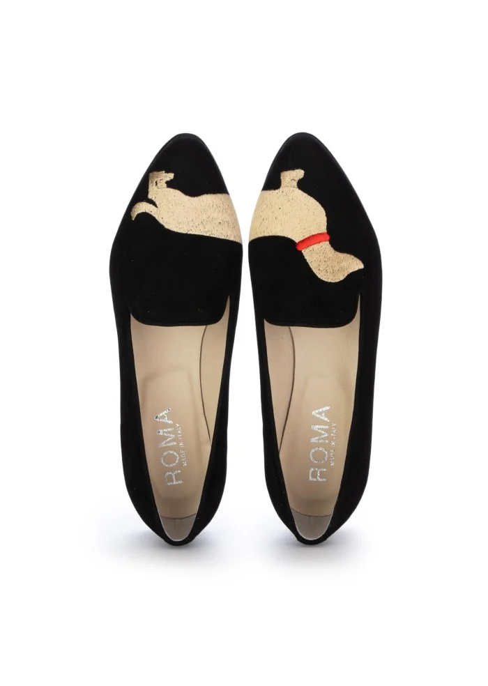 ROMA | BALLERINE BASSOTTO NERO Offerta San Valentino