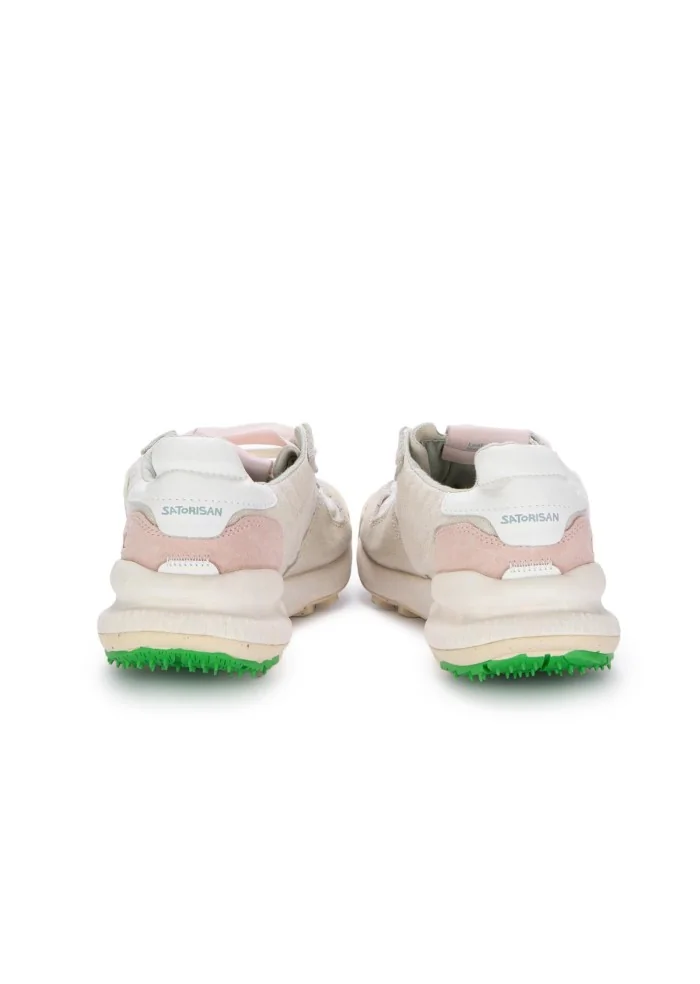 SATORISAN | SNEAKERS CHACRONA BIANCO ROSA Vendita calda