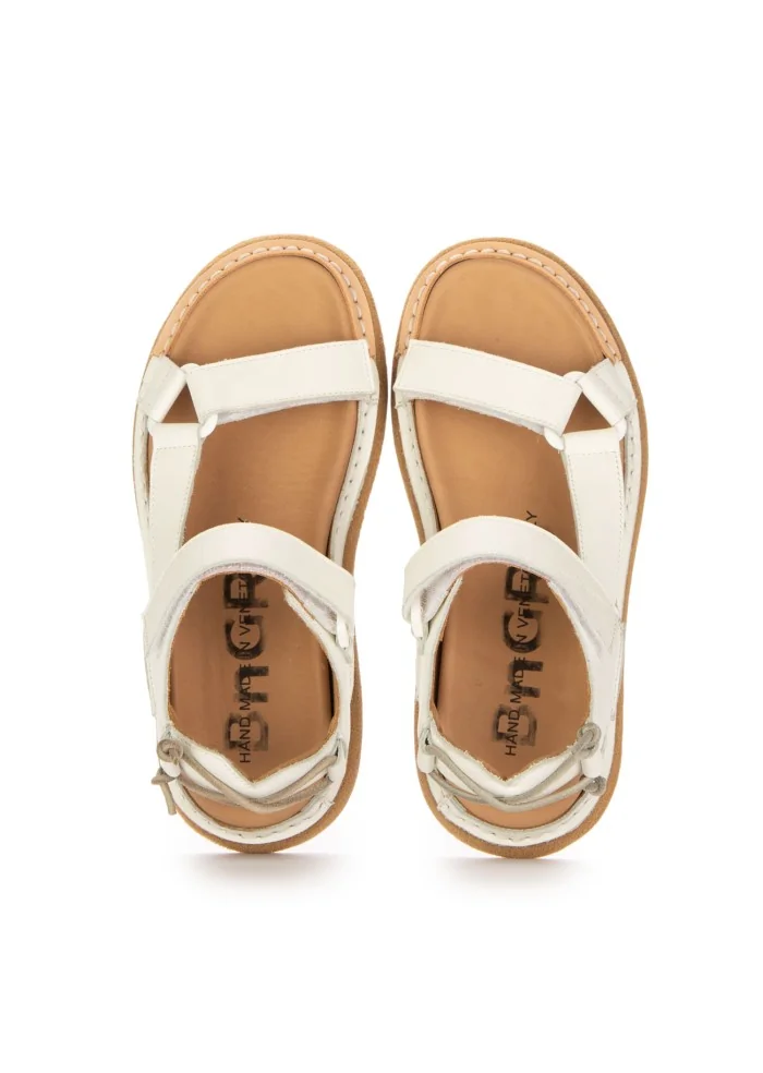 BNG REAL SHOES | SANDALI LO STILOSO BIANCO Grandi sconti