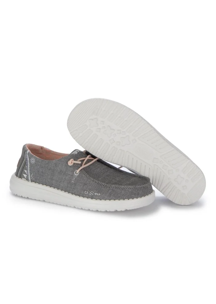 HEY DUDE | SCARPE BASSE WENDY BOHO GRIGIO Bestseller