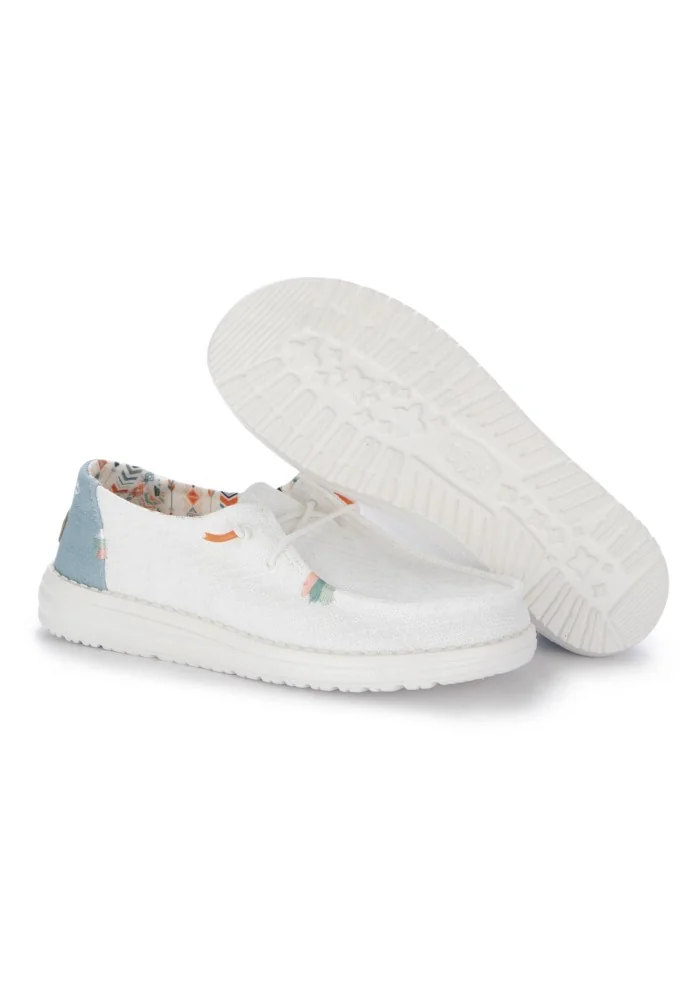 HEY DUDE | SCARPE BASSE WENDY BOHO BIANCO Offerte stagionali