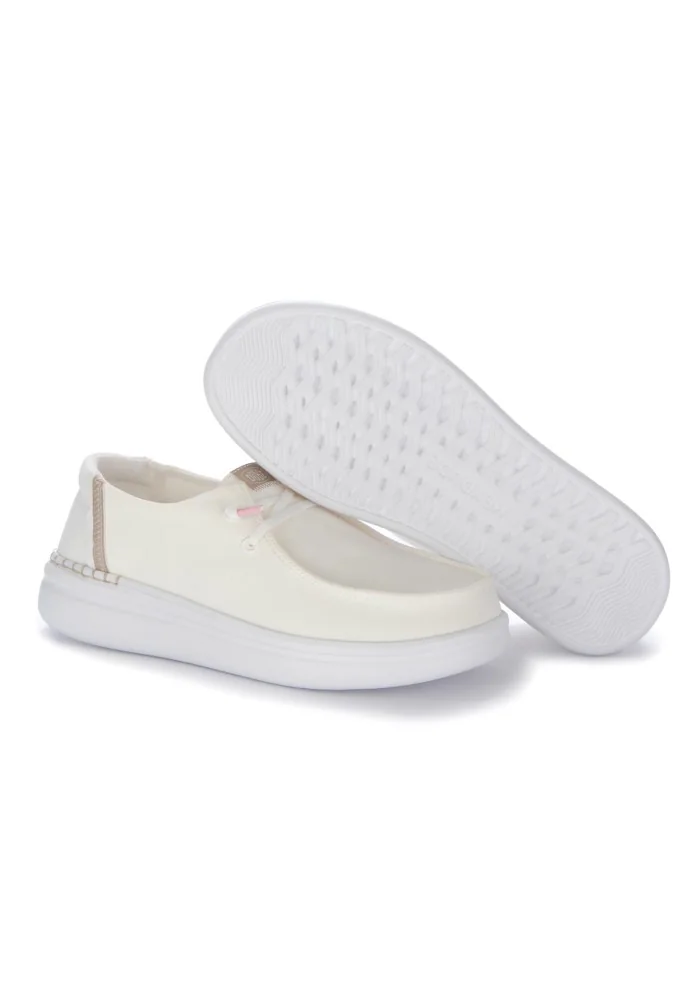 HEY DUDE | SCARPE BASSE WENDY RISE BIANCO Offerte speciali
