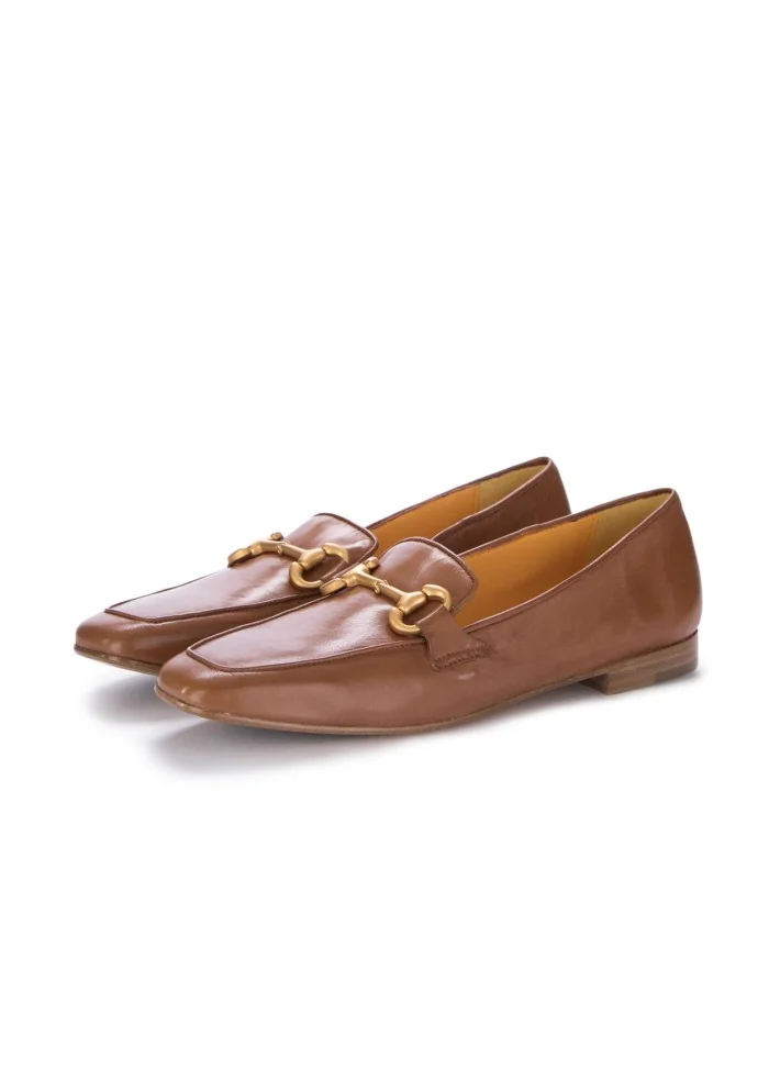 MARA BINI | MOCASSINI MAGDA SETA MARRONE Prezzo basso
