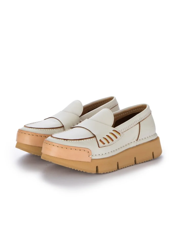 BNG REAL SHOES | MOCASSINI LA PENNY HIGH BIANCO Offerta settimanale