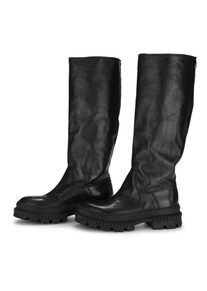 PAWELK'S | STIVALI CALIF PELLE NERO ACQUISTA ORA